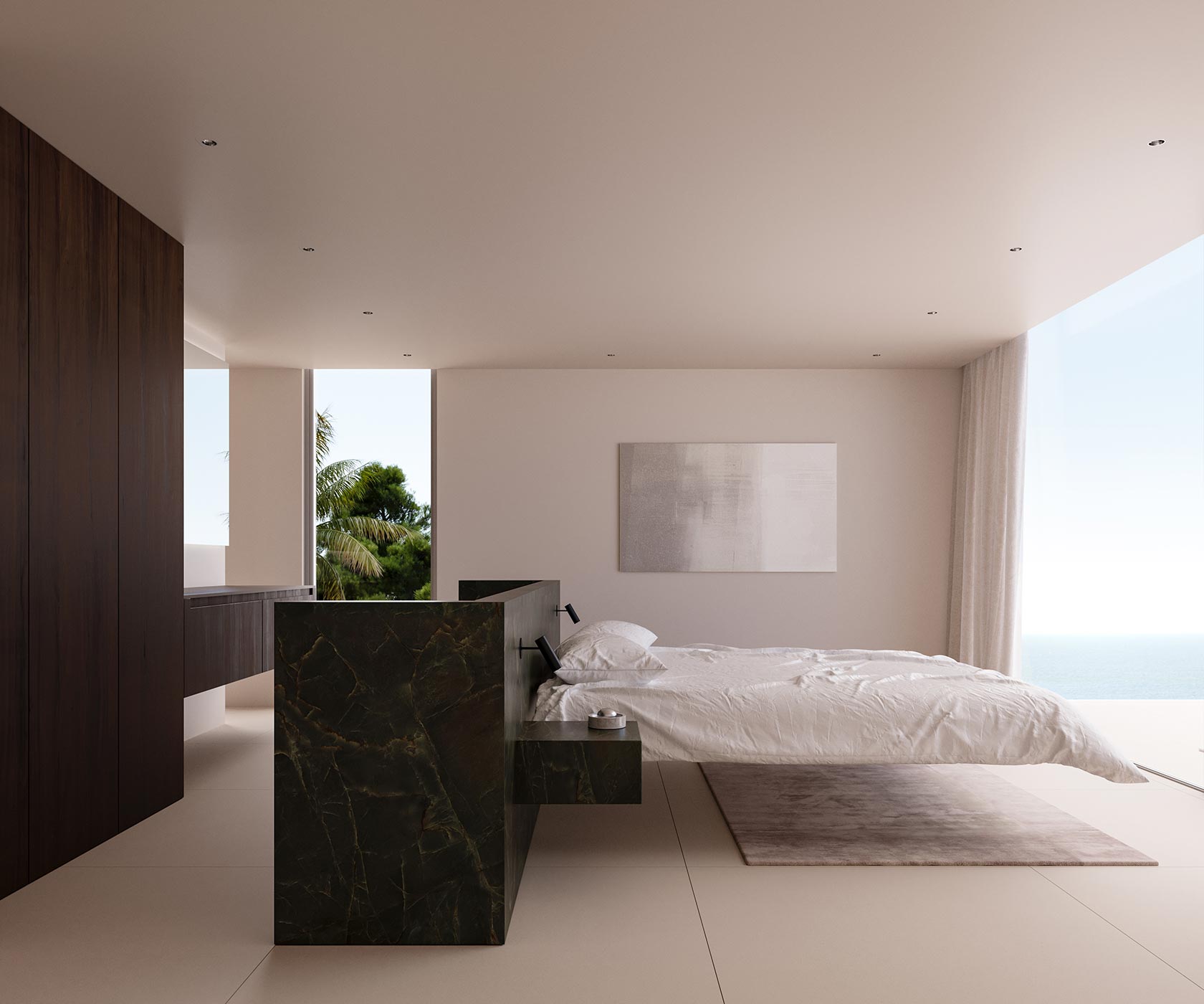 Casa Feldmann dormitorio