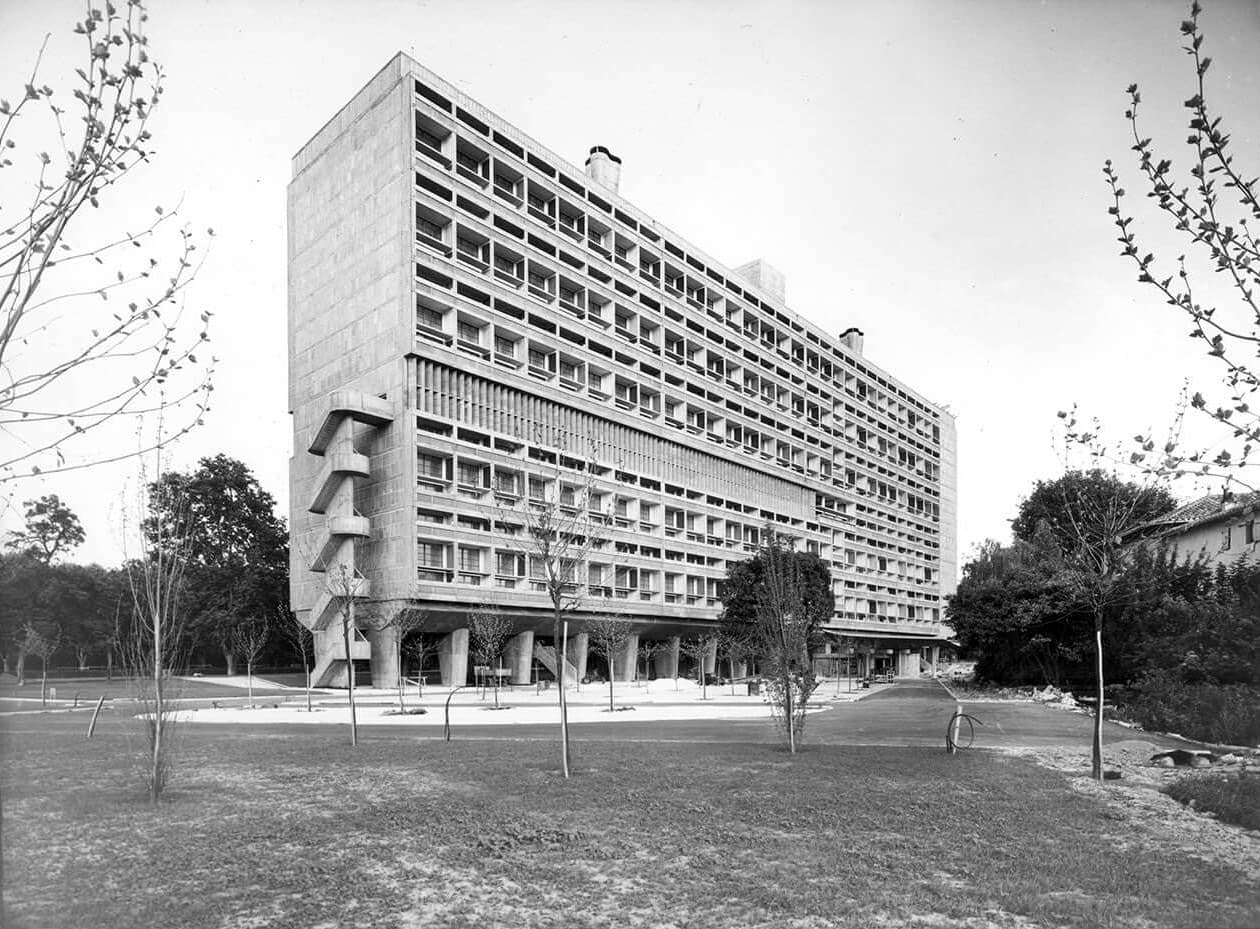 Unité d'Habitation, Marsella. Le Corbusier