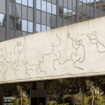 Imagen del Colegio de Arquitectos de Cataluña (COAC), proyectado por Xavier Busquets,