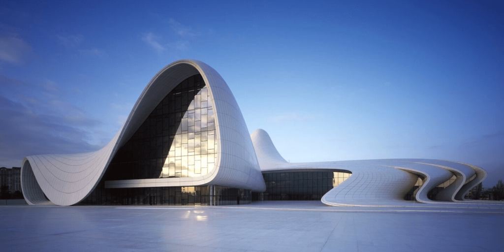 Foto de la Obra clave de Zaha Hadid: Centro Heydar Aliyev, Bakú, Azerbaiyán (2007-2012)