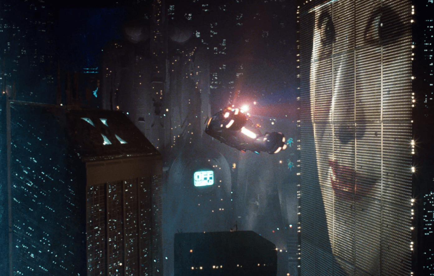 Así es la arquitectura distópica de Blade Runner.